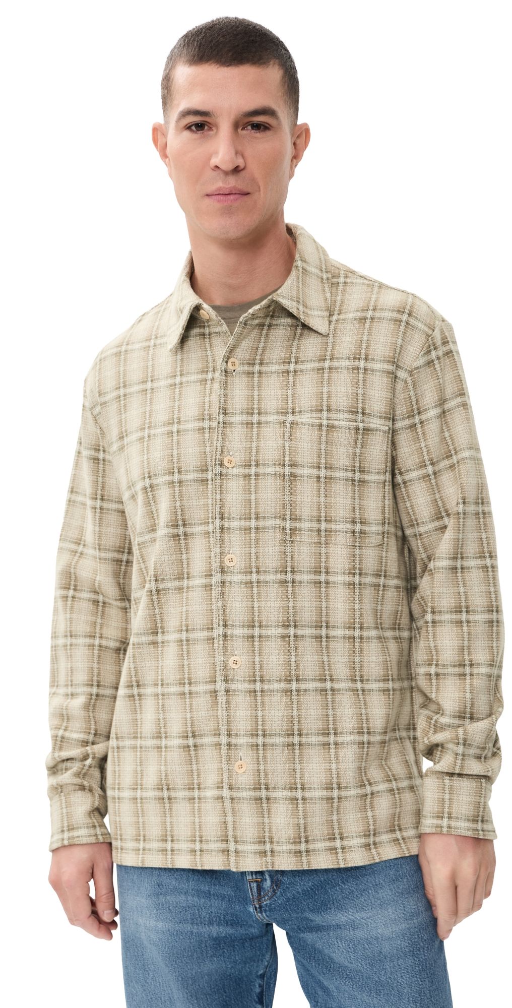 Madewell Devoe Shirt Cargo Plaid XXL