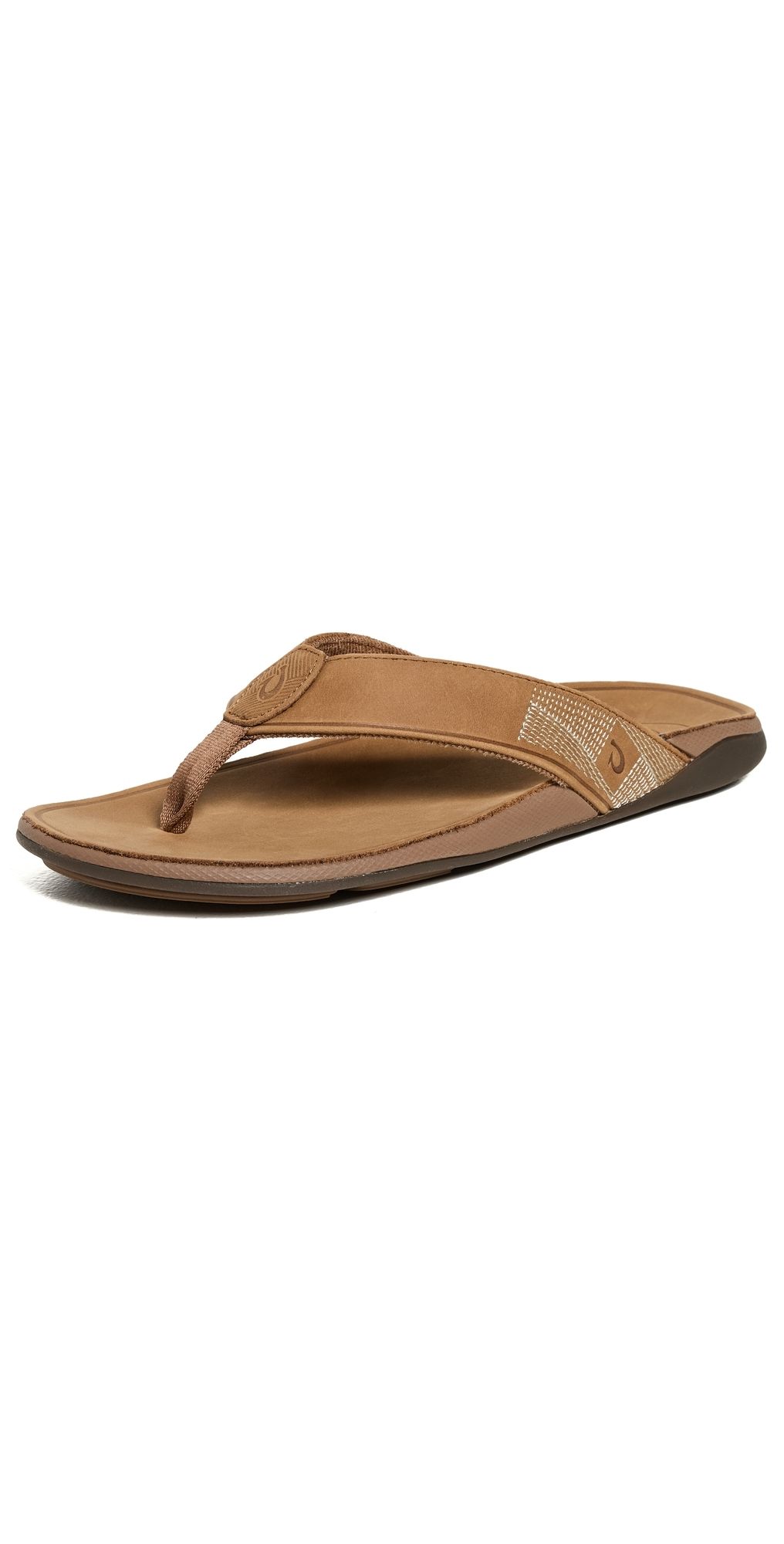 OluKai Tuahine Sandals Toffee/Toffee 13