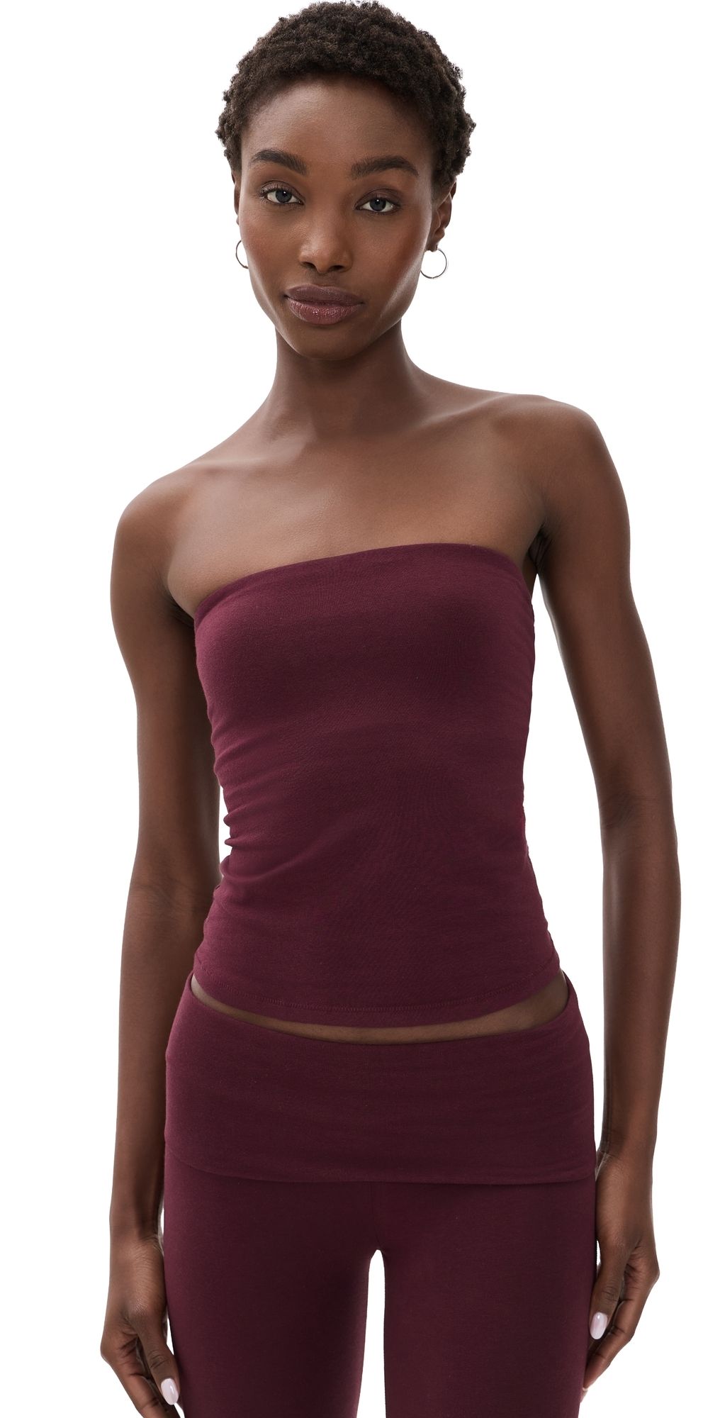 SKIMS Tube Top Currant M