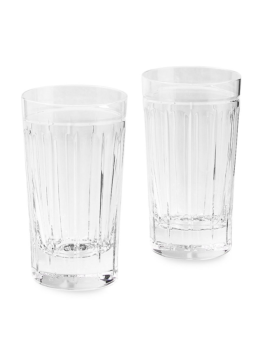 Coraline 2-Piece Highball Glass Set - Clear