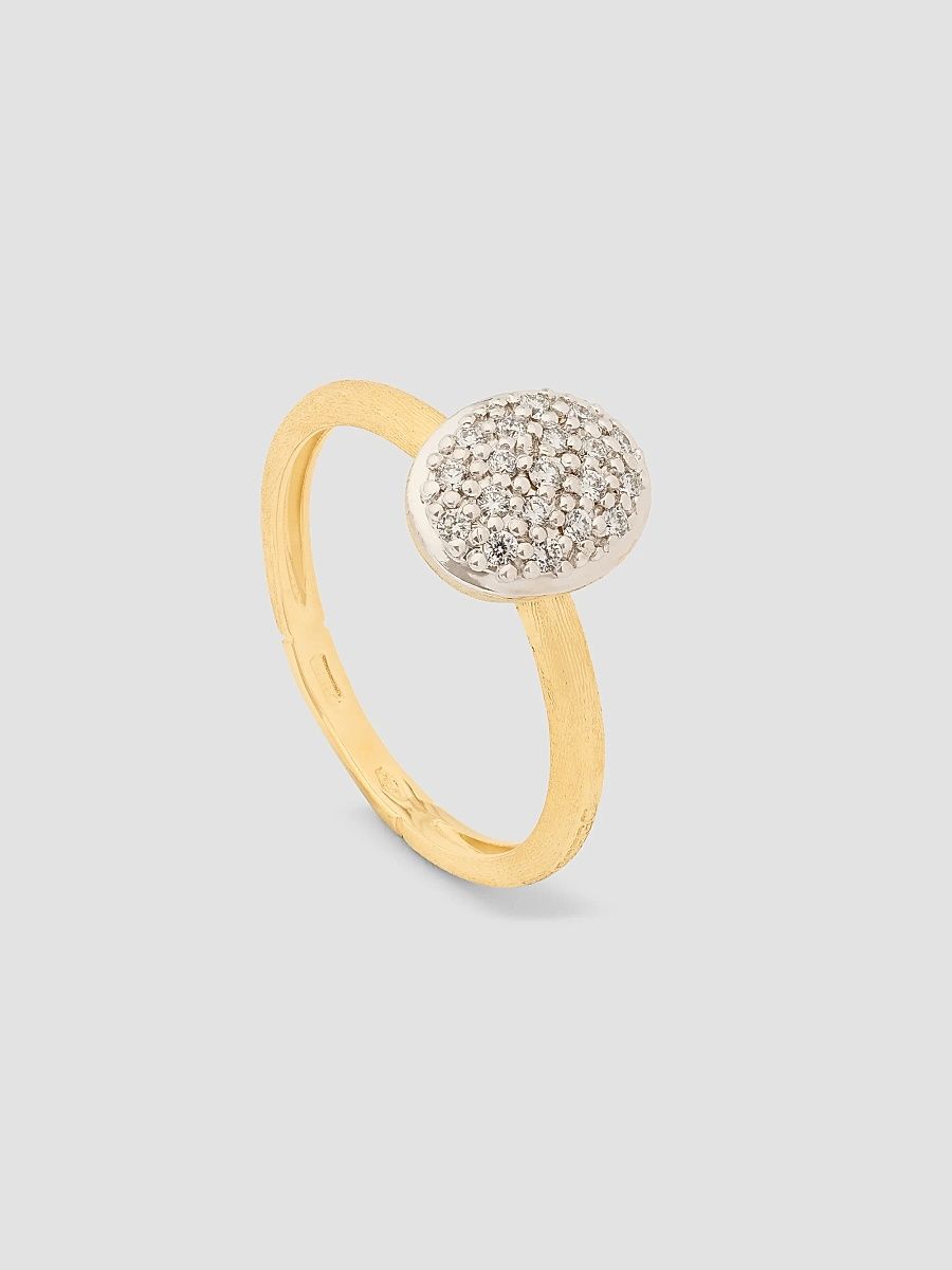 Women's Siviglia Two-Tone 18K Gold & 0.14 TCW Diamond Ring - Yellow Gold - Size 7