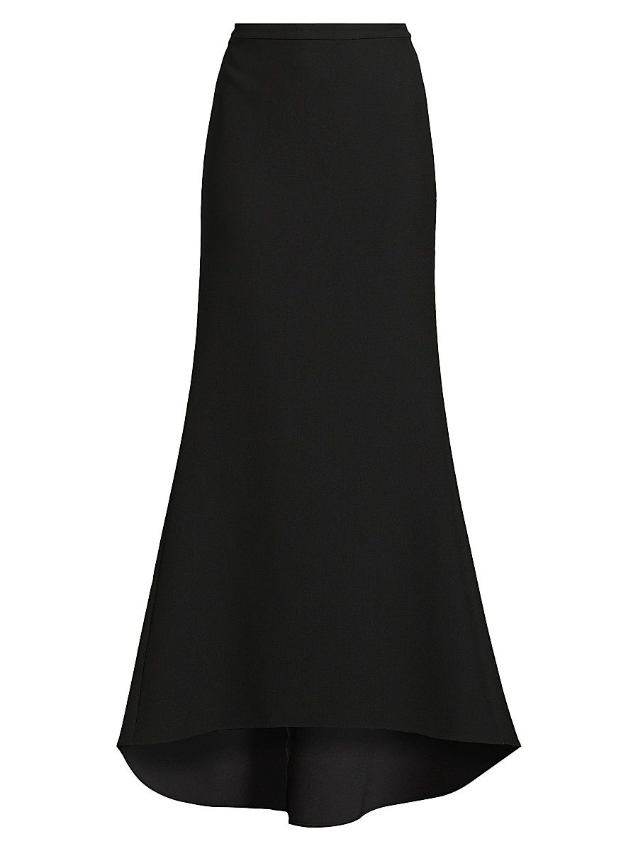 Women's Sammy High-Low Maxi Skirt - Black - Size 14