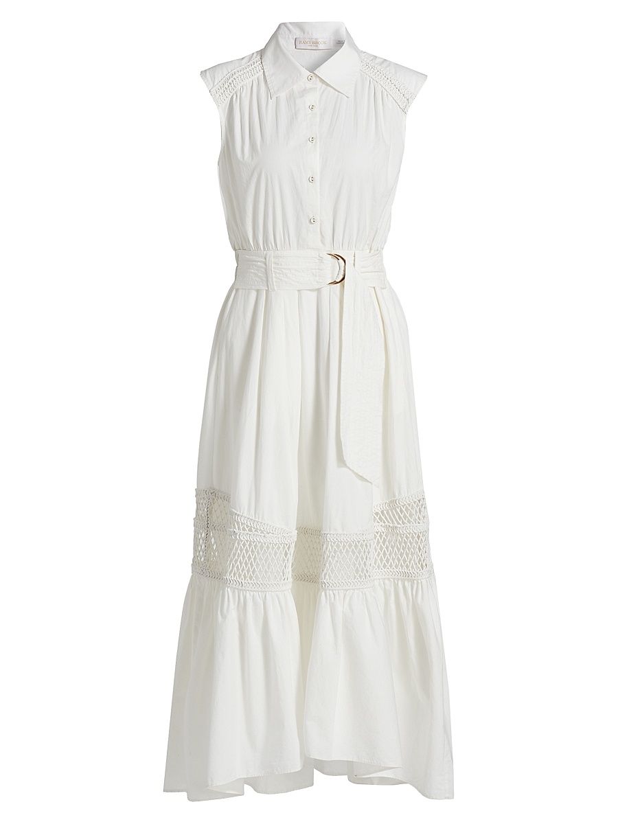 Women's Celina Midi-Shirtdress - White - Size XXL