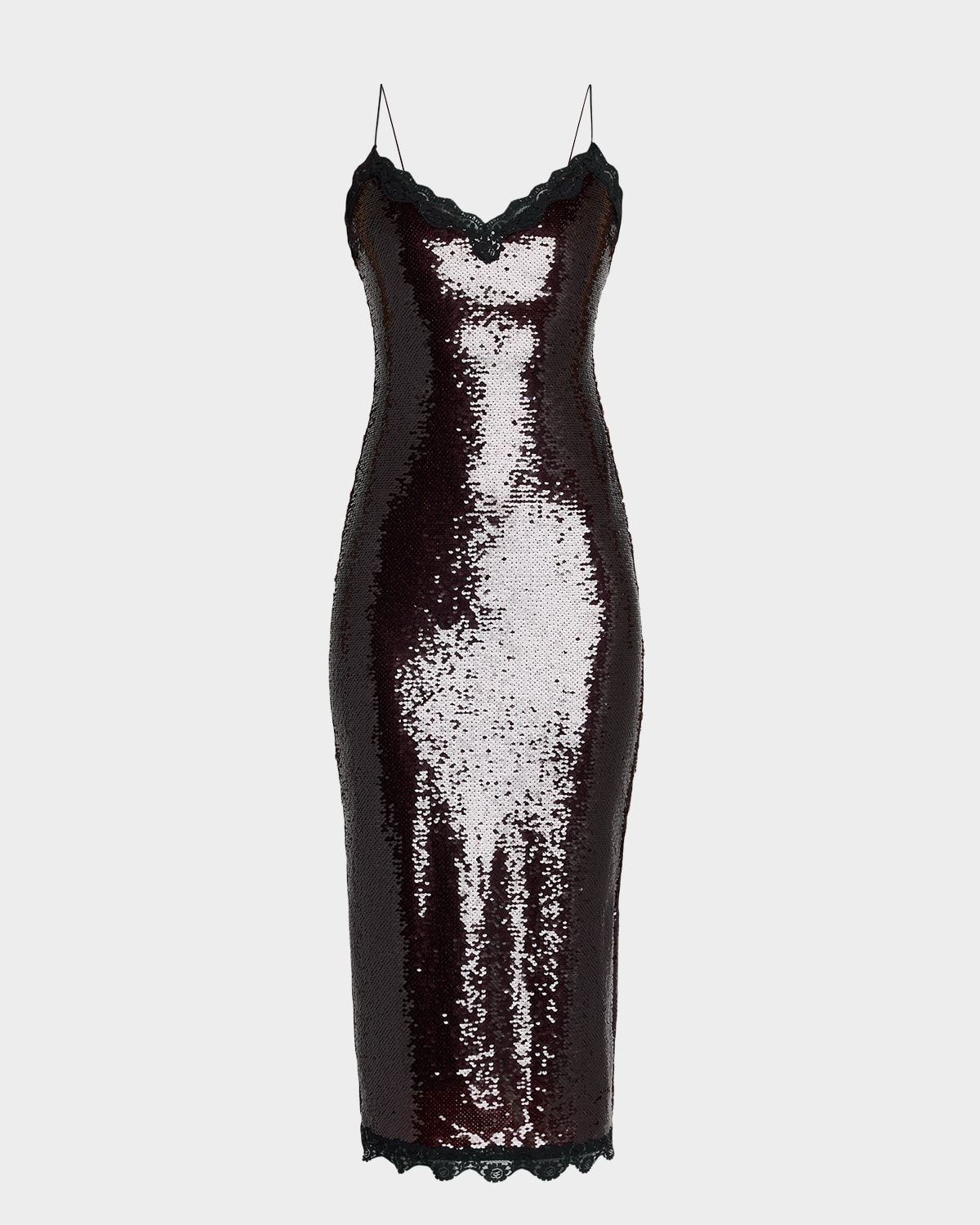 Verelith Sequined Midi Dress