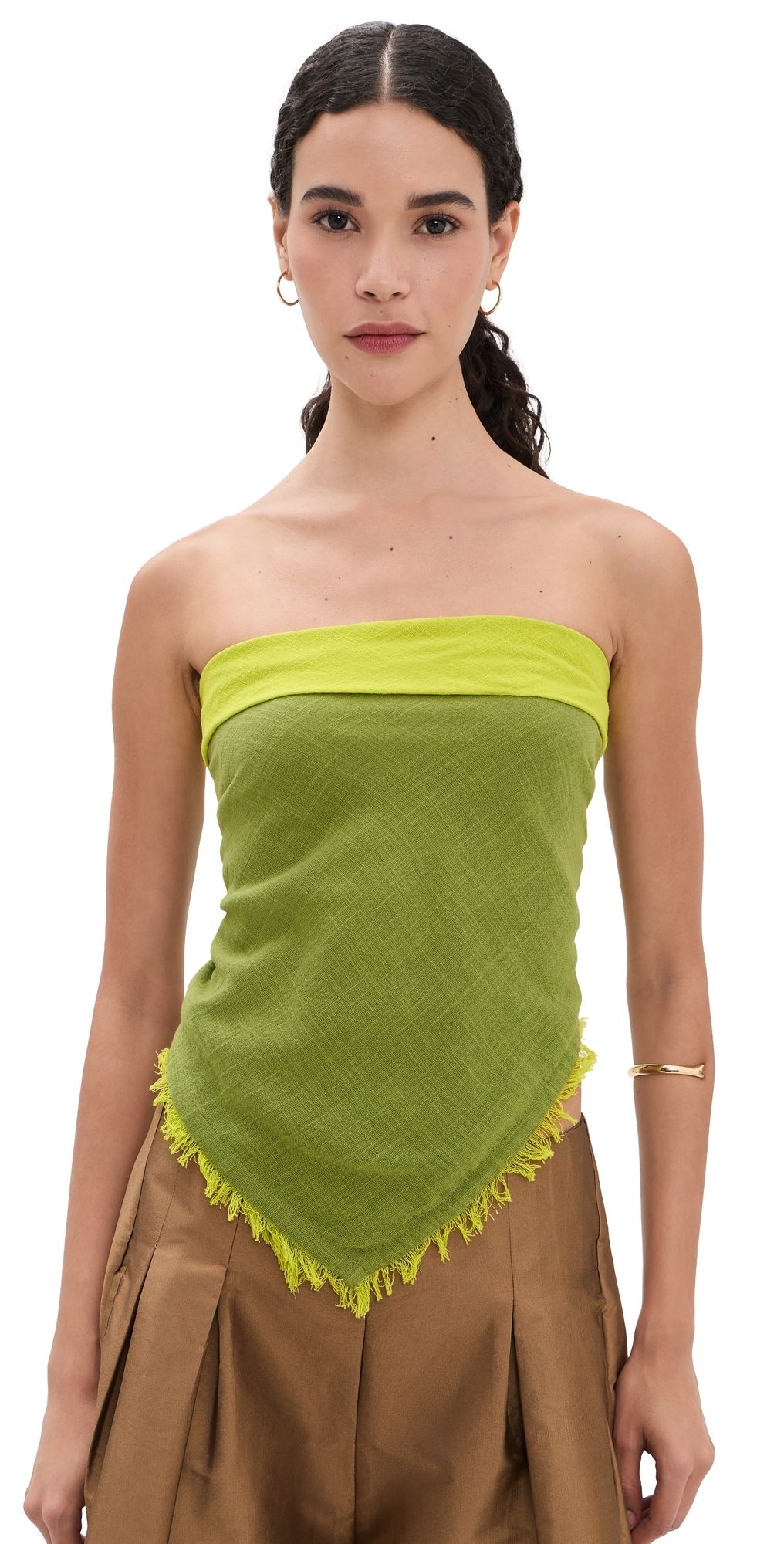 STAUD Sonya Top Pesto XS/S