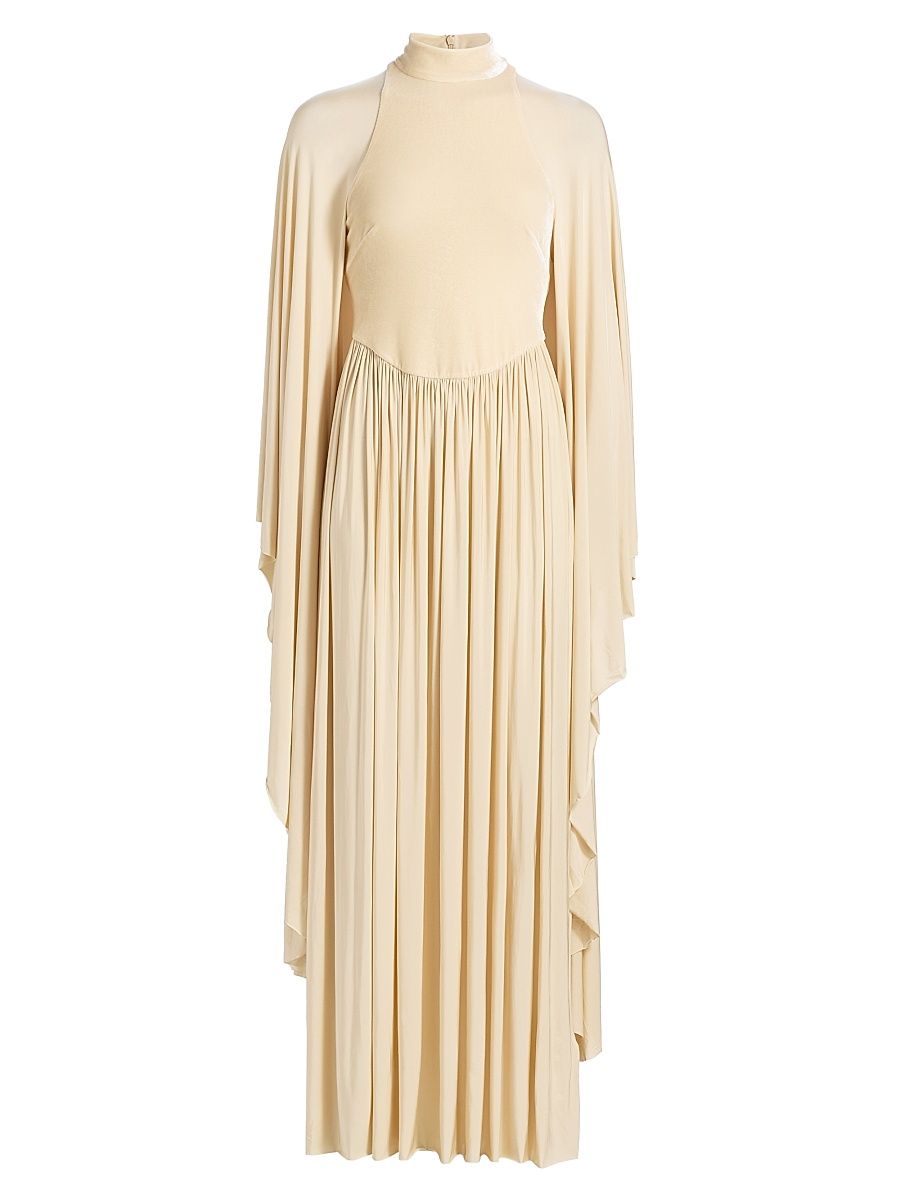 Women's Memento Batwing A-Line Maxi Dress - Cream - Size 4