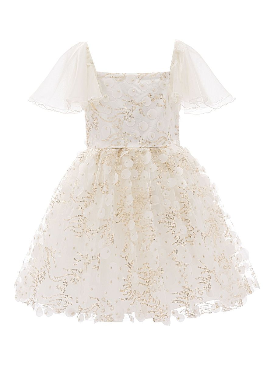 Little Girl's & Girl's Jolene Dress - Cream - Size 7