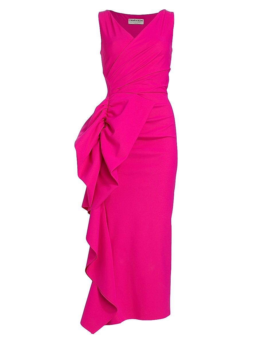 Women's Adachi Draped Dress - Azalea - Size 6