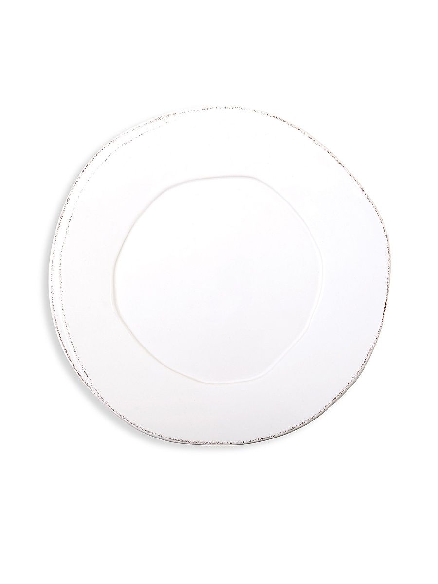 Lastra European Dinner Plate - White - Size 0