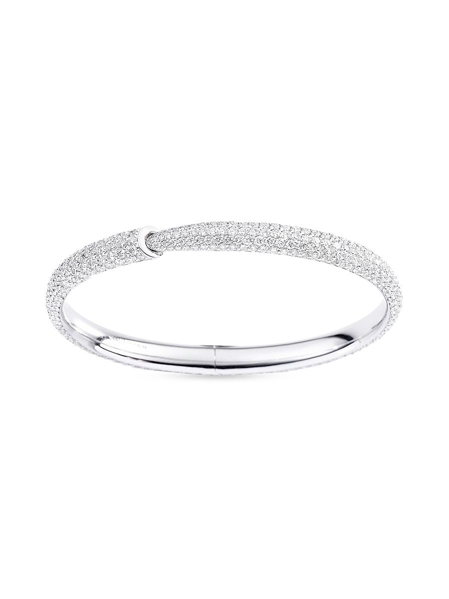 Women's Calla The One Medium 18K White Gold & 7.60 TCW Diamond Bracelet - White Gold
