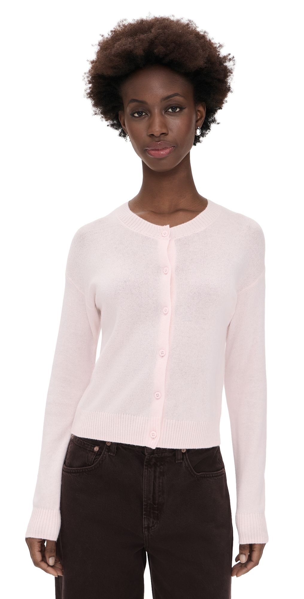 Splendid Emerson Cardigan Rose Petal L