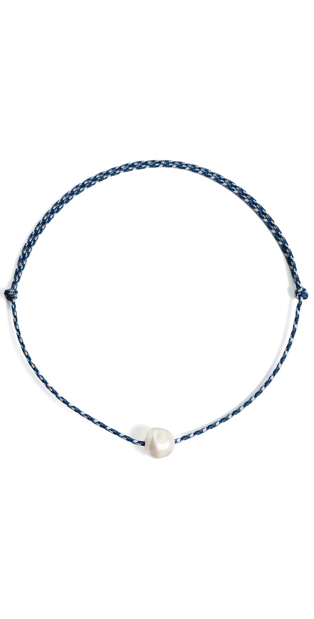 Zoe Chicco Baroque Pearl Paracord Necklace Multi One Size
