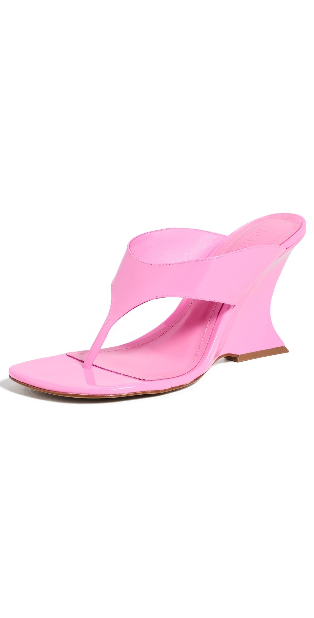 Schutz Maya Thong Wedges Dolce Lila 8.5