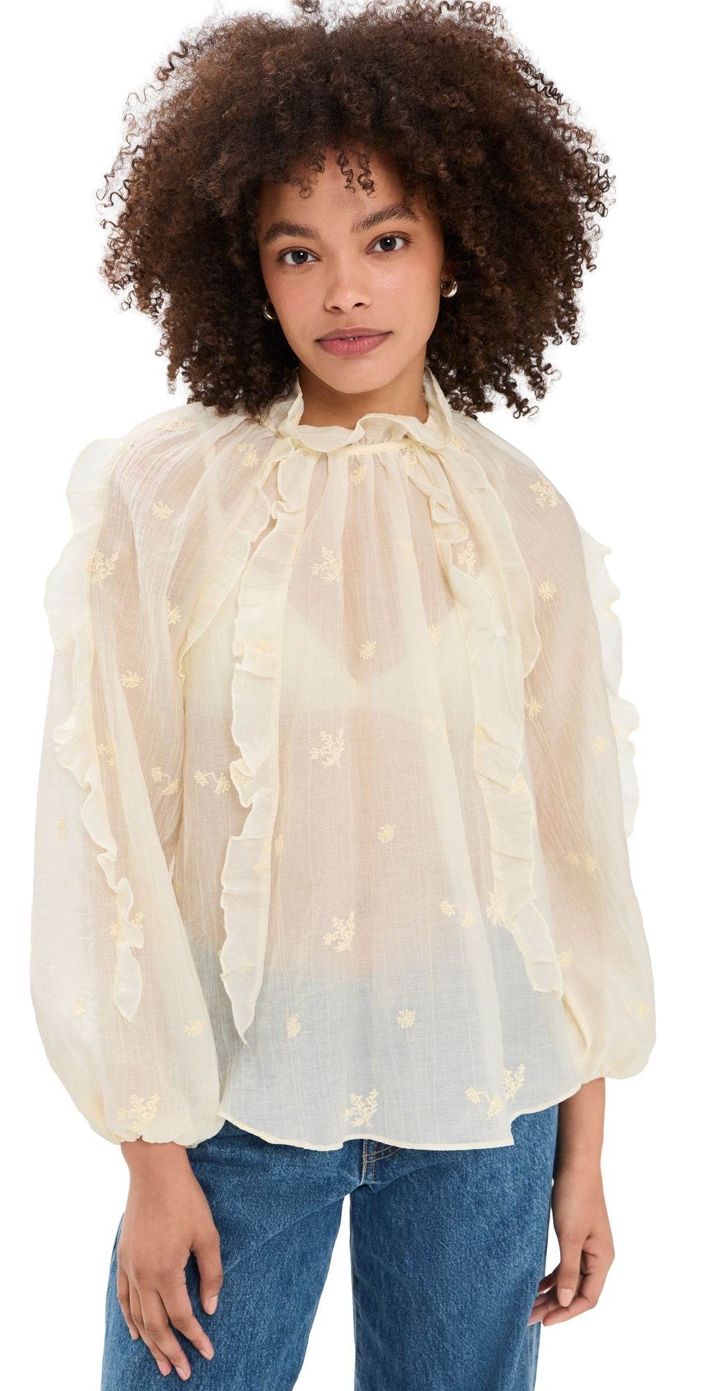 Secular Priscilla Shirt Beige XS