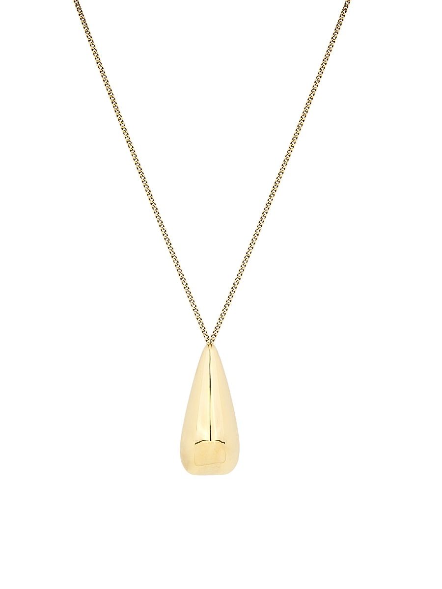 Women's Goldtone Thorn Pendant Necklace - Gold