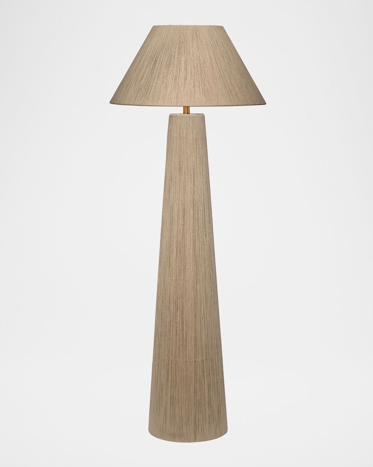 Tension Jute Floor Lamp, 61"