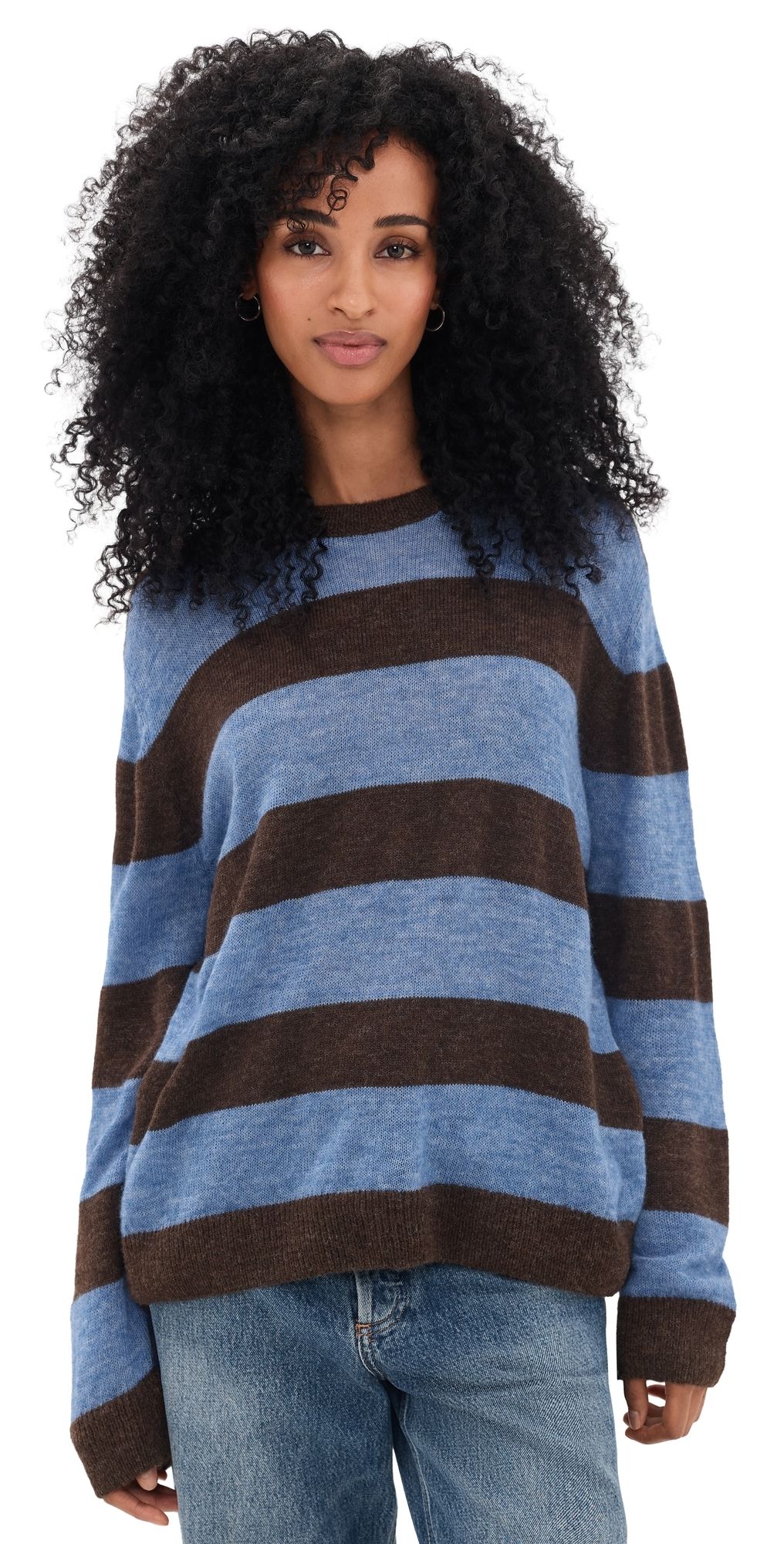 De Loreta Pimiento Sweater Brown/Blue S