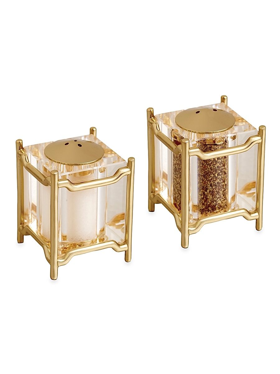 Han Spice Jewels Shakers, Set of 2 - Gold