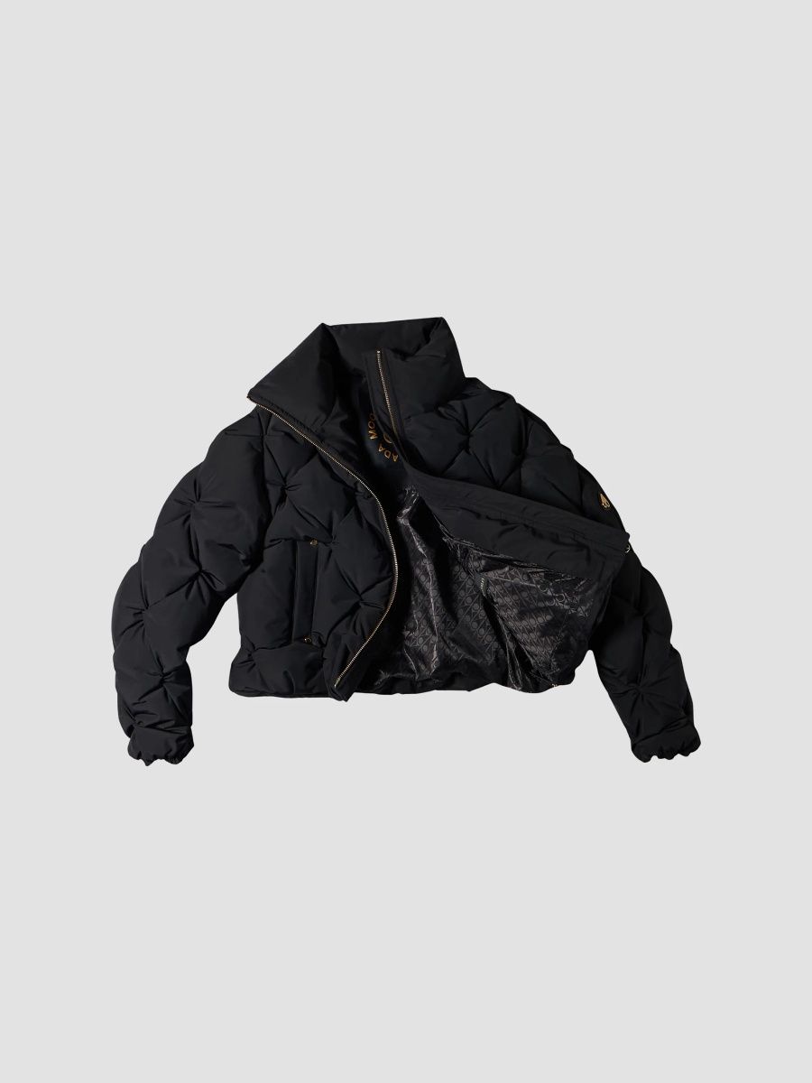 Moose Knuckles Women's Glint Tufted Puffer Jacket - Black - Size XS