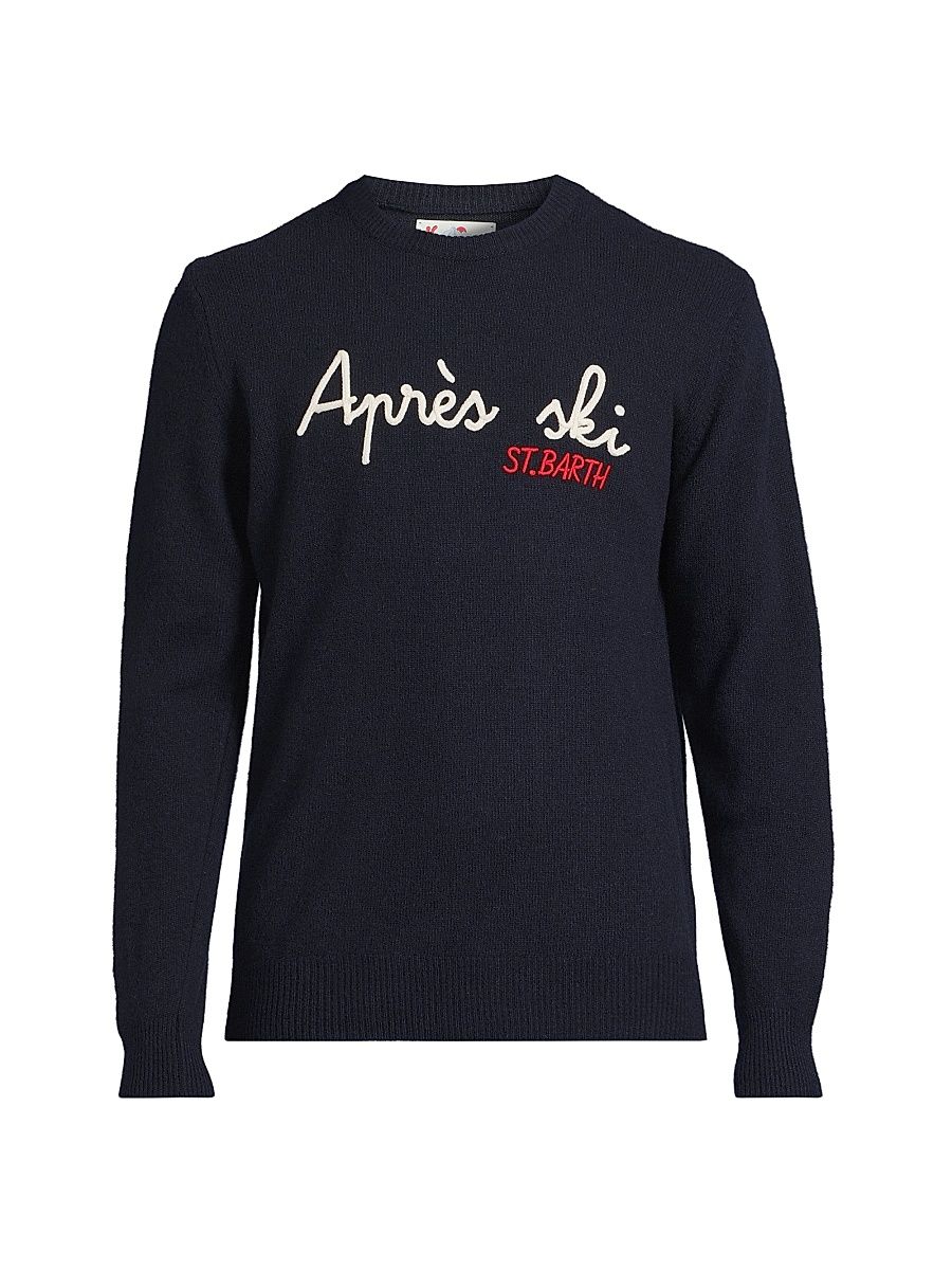 Men's Heron Apres Ski Wool-Cashmere Sweater - Sb Apres Ski - Size XL