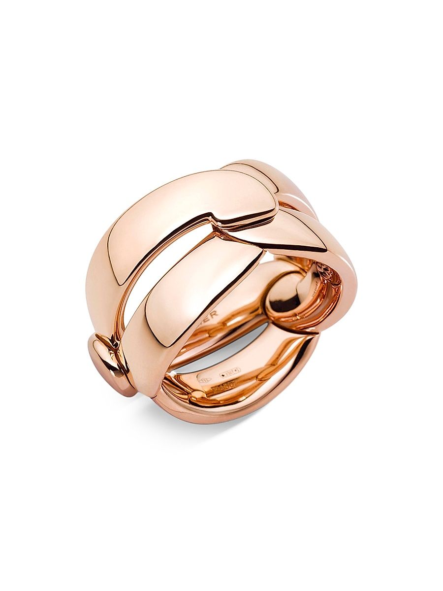 Women's Olimpia 18K Rose Gold Ring - Rose Gold - Size 6.25