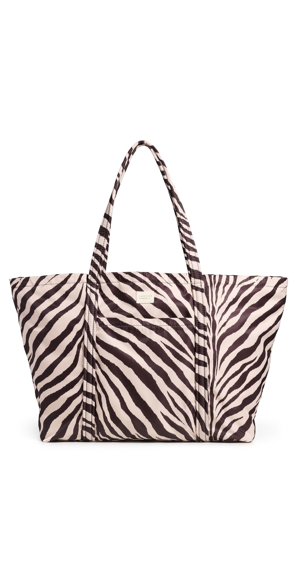 Loeffler Randall Dina Travel Tote Vintage Zebra One Size
