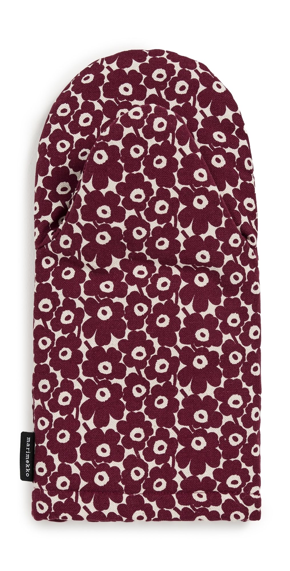 Marimekko Pikkuinen Unikko Oven Mitten Brown One Size