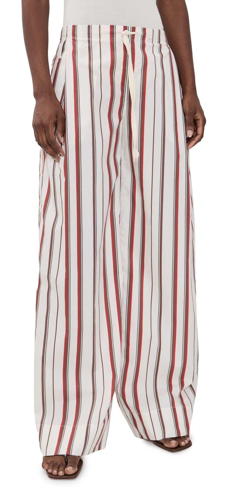 SIR. Alva Drawstring Pants Laila Stripe 2