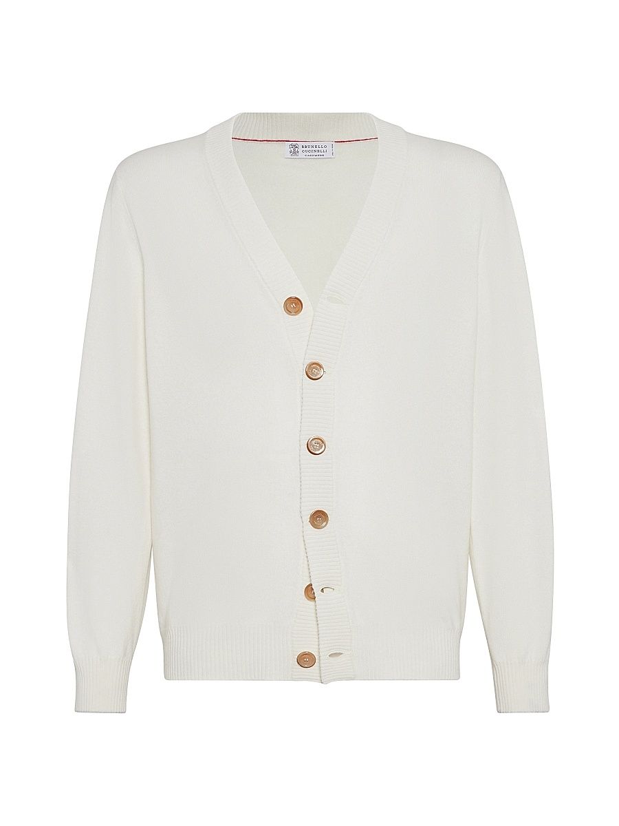 Men's Cashmere Cardigan - Panama - Size 46