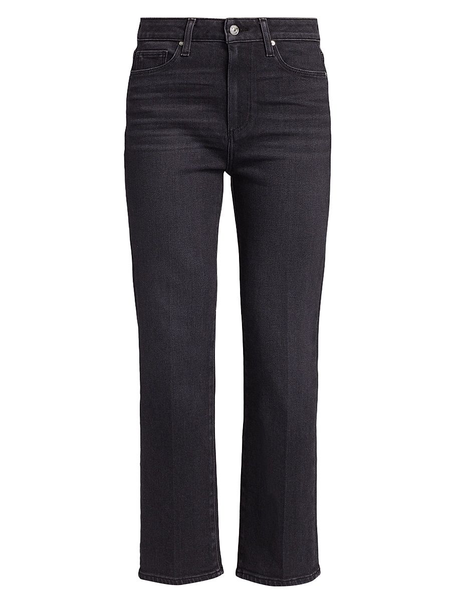 Women's Mason Straight-Leg Ankle Jeans - Ink Black - Size 31