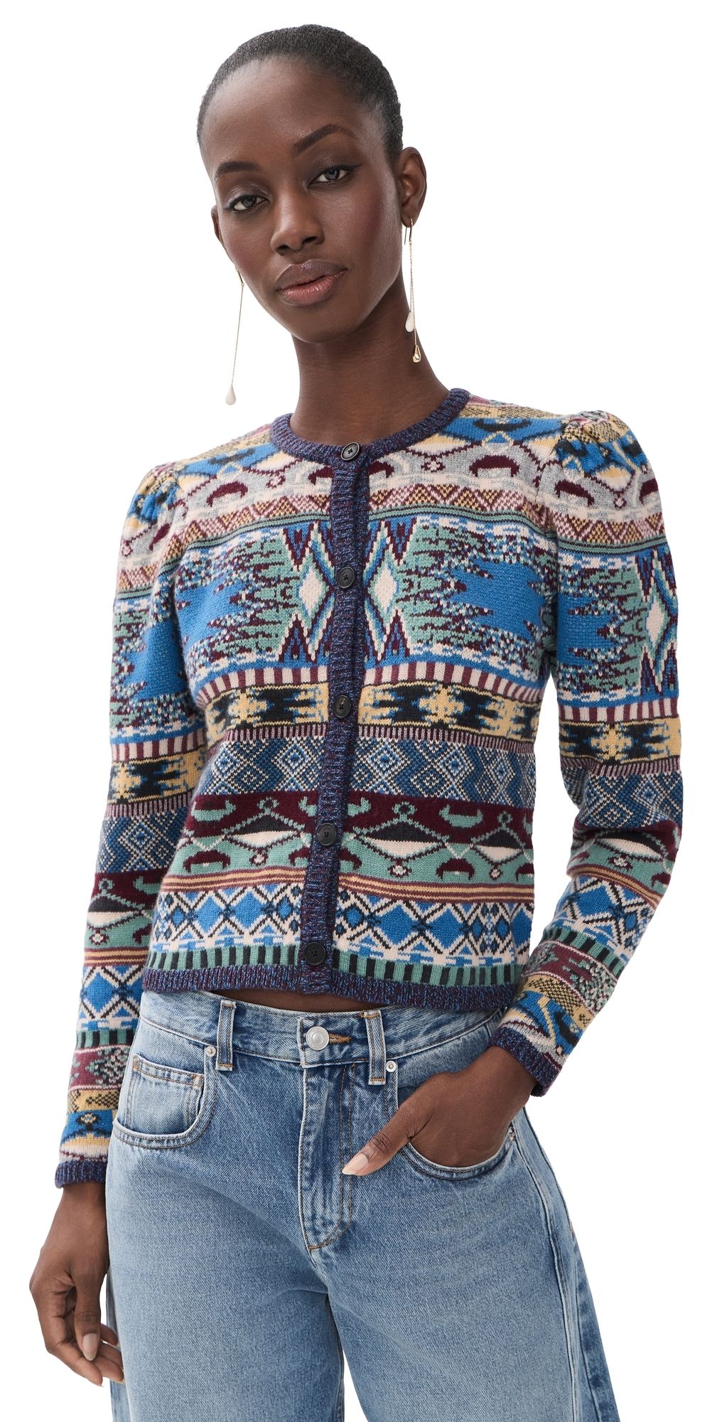 ba & sh Maja Cardigan Multico 0