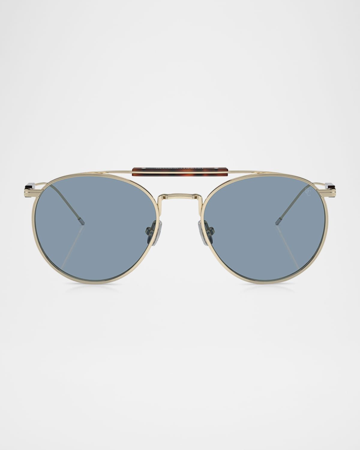 Men & apos;s BC2004ST Round Sunglasses