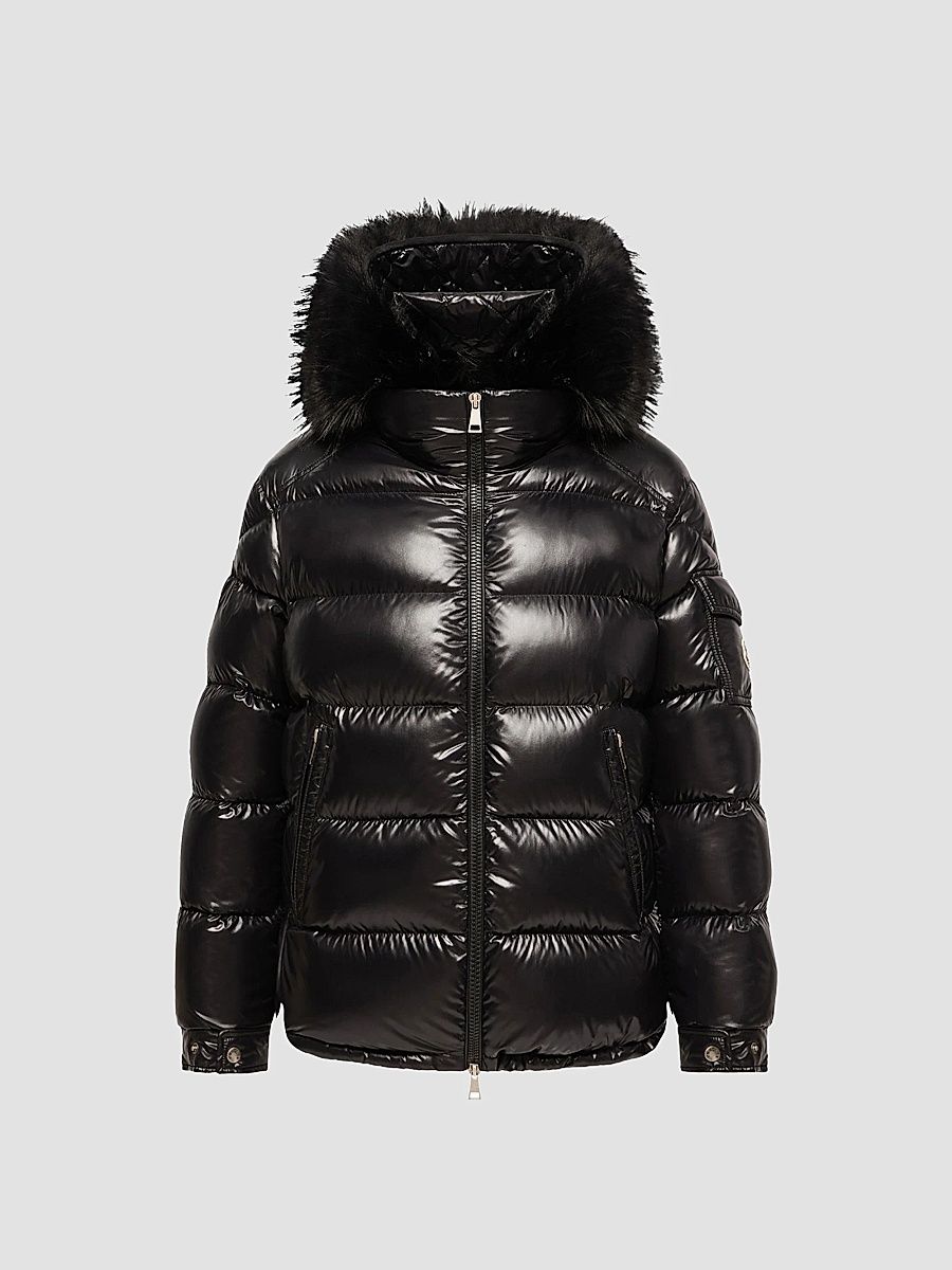 Women's Hypolais Puffer Coat - Black - Size XL