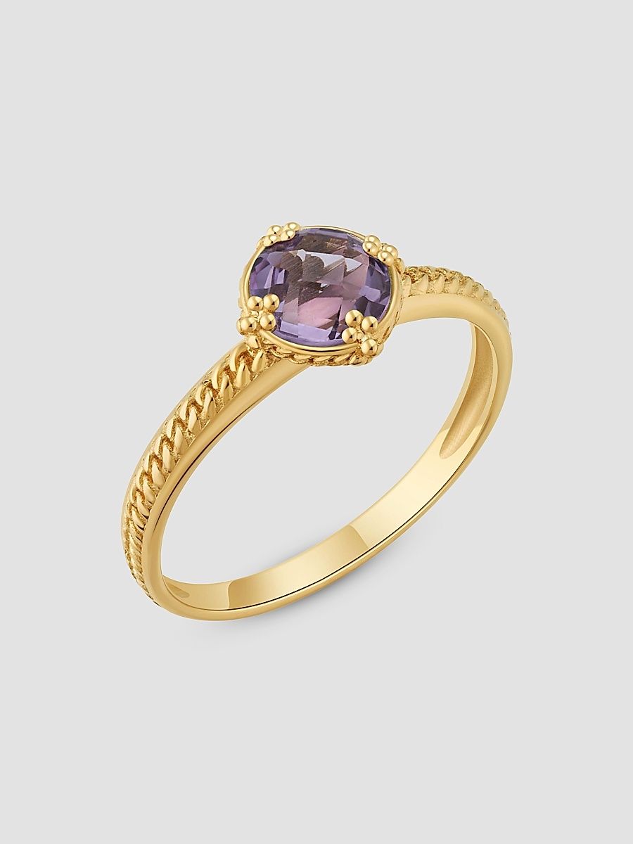 Women's Antica Ring in 14K Yellow Gold - Gold - Size 7