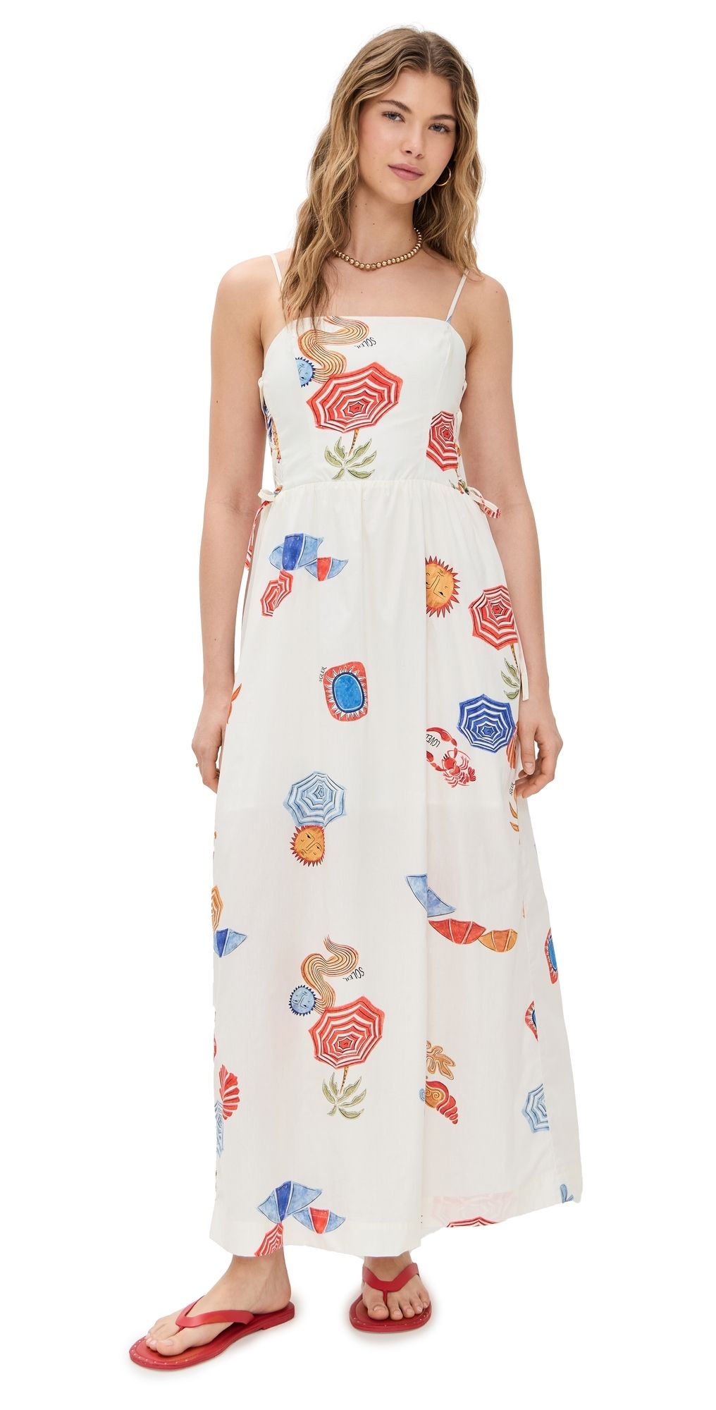 Dress To Sun Print Maxi Dress Sun Print XS