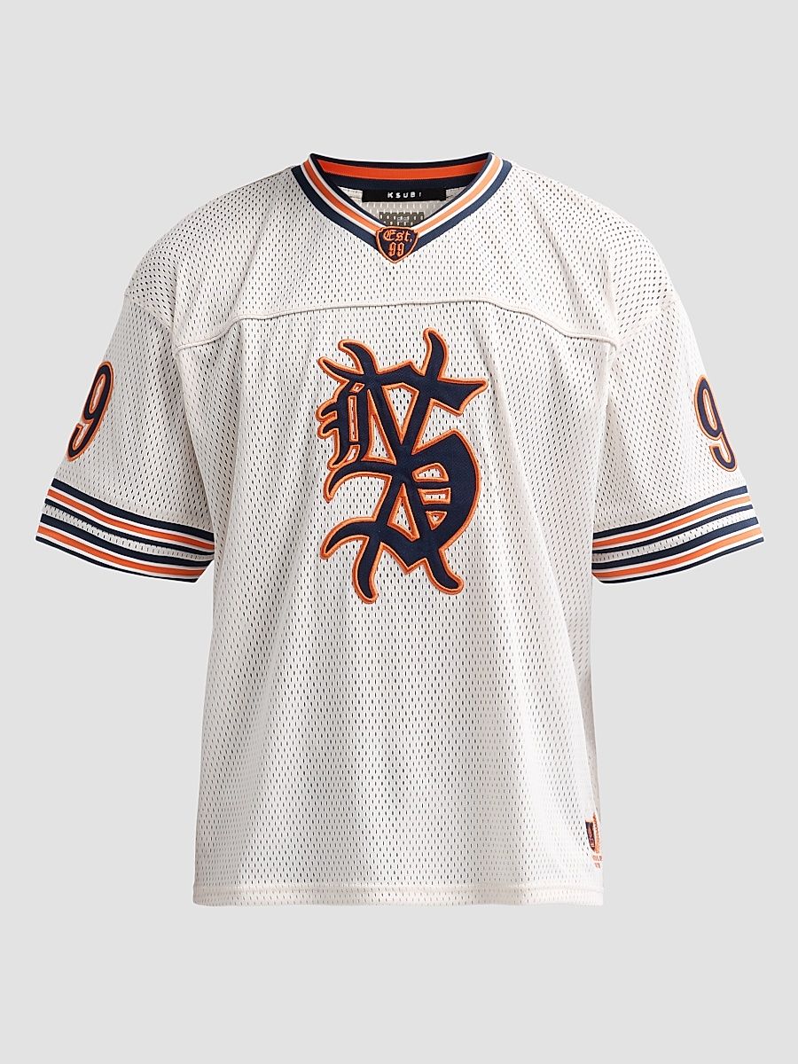 Men's Bolter Duke Mesh Jersey - Natural - Size XXL