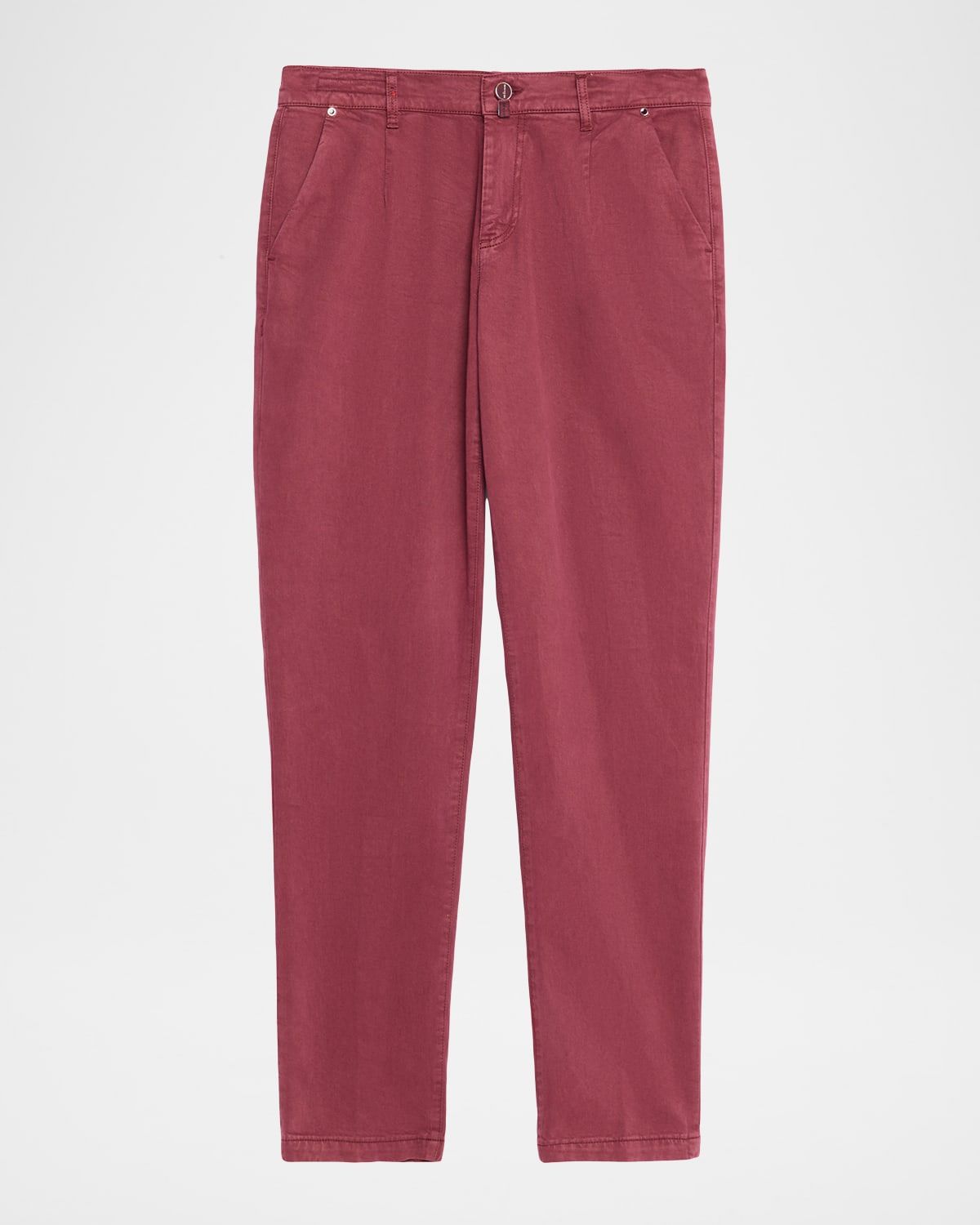 Men & apos;s Straight Fit Flat-Front Pants