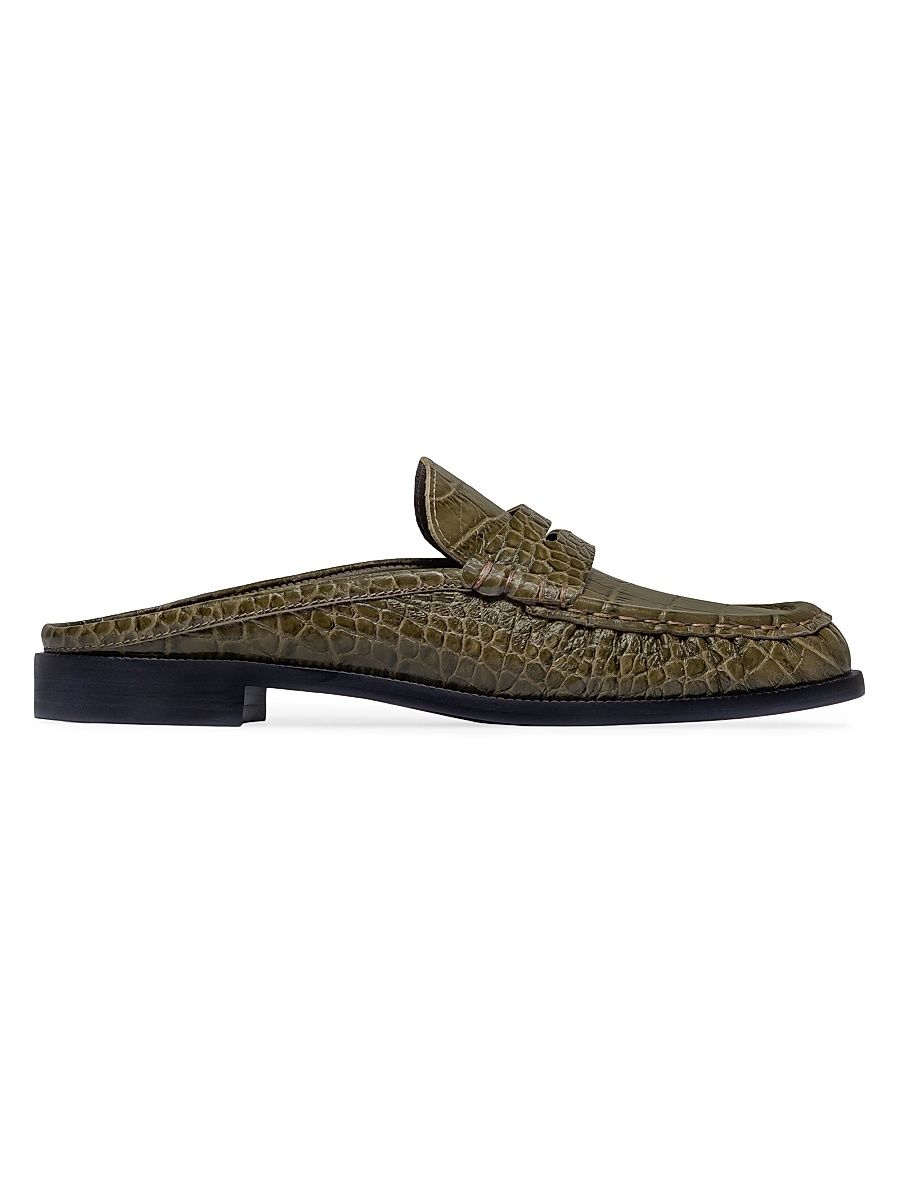 Women's Tilda Loafer Mules - Olive - Size 11