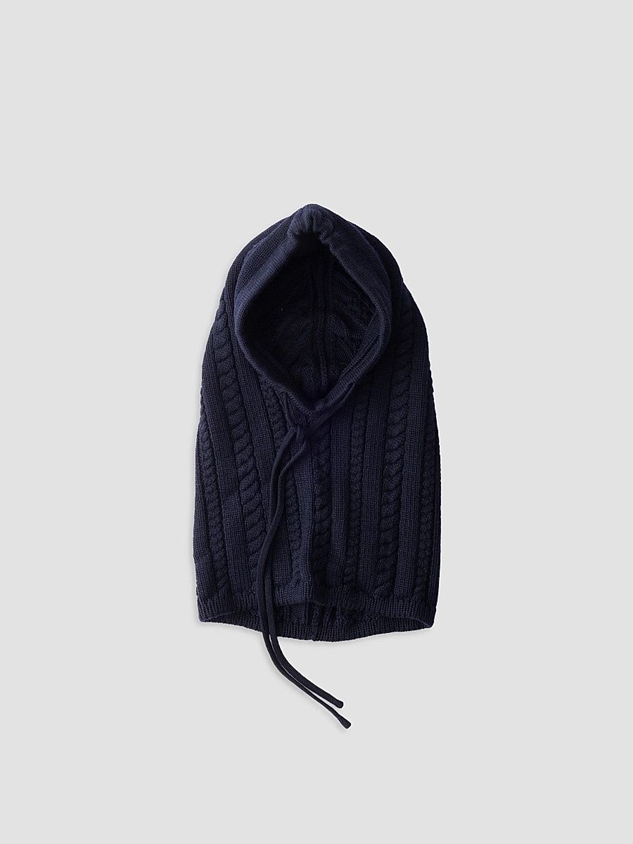 Women's Wool Balaclava - Blue