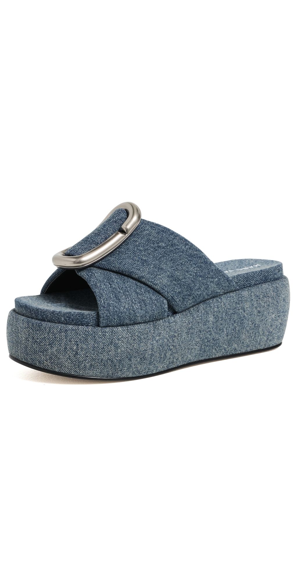 Marc Jacobs The Platform Sandals Medium Wash Indigo 37