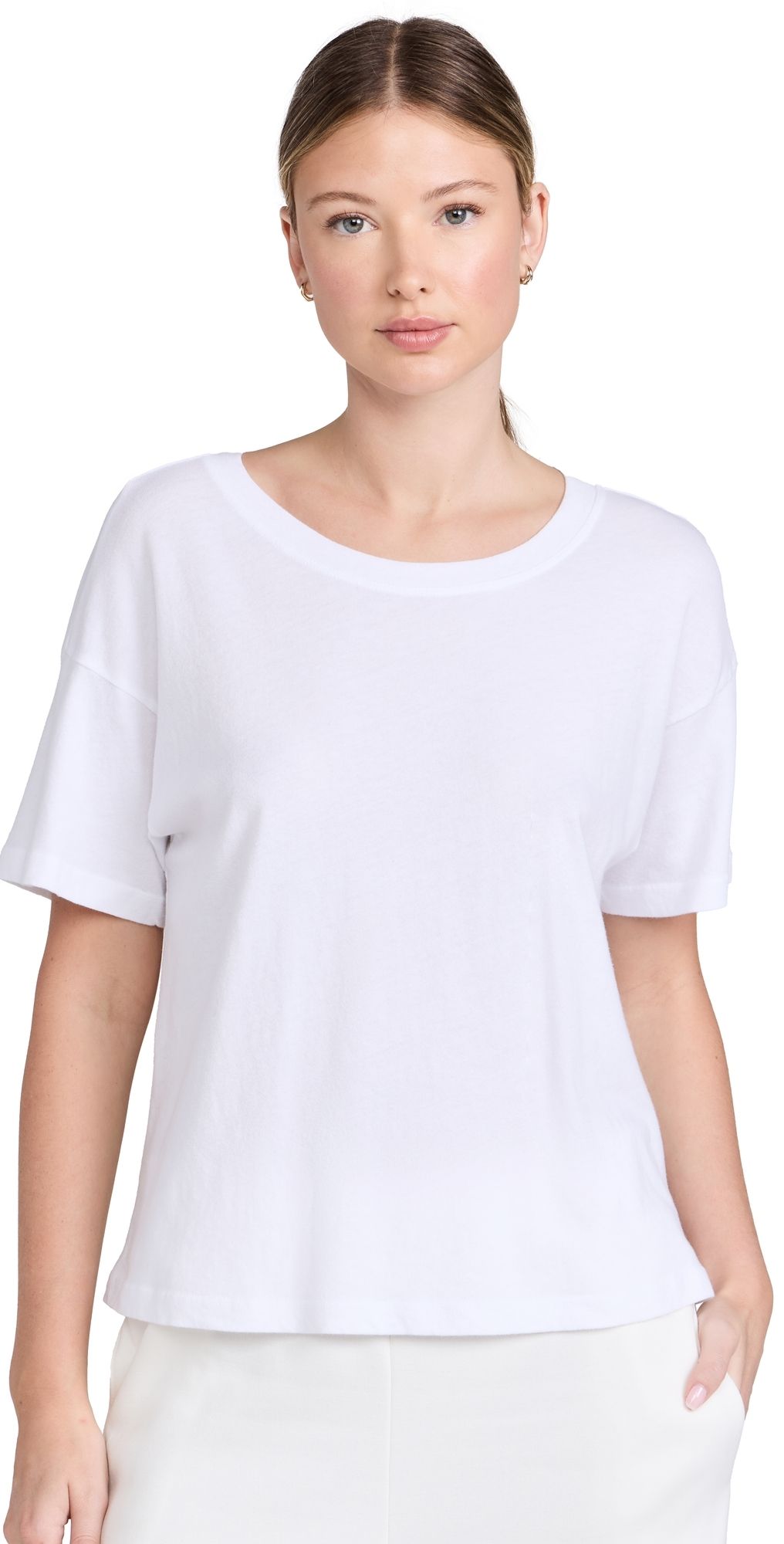 Year of Ours Rachel Tee White M