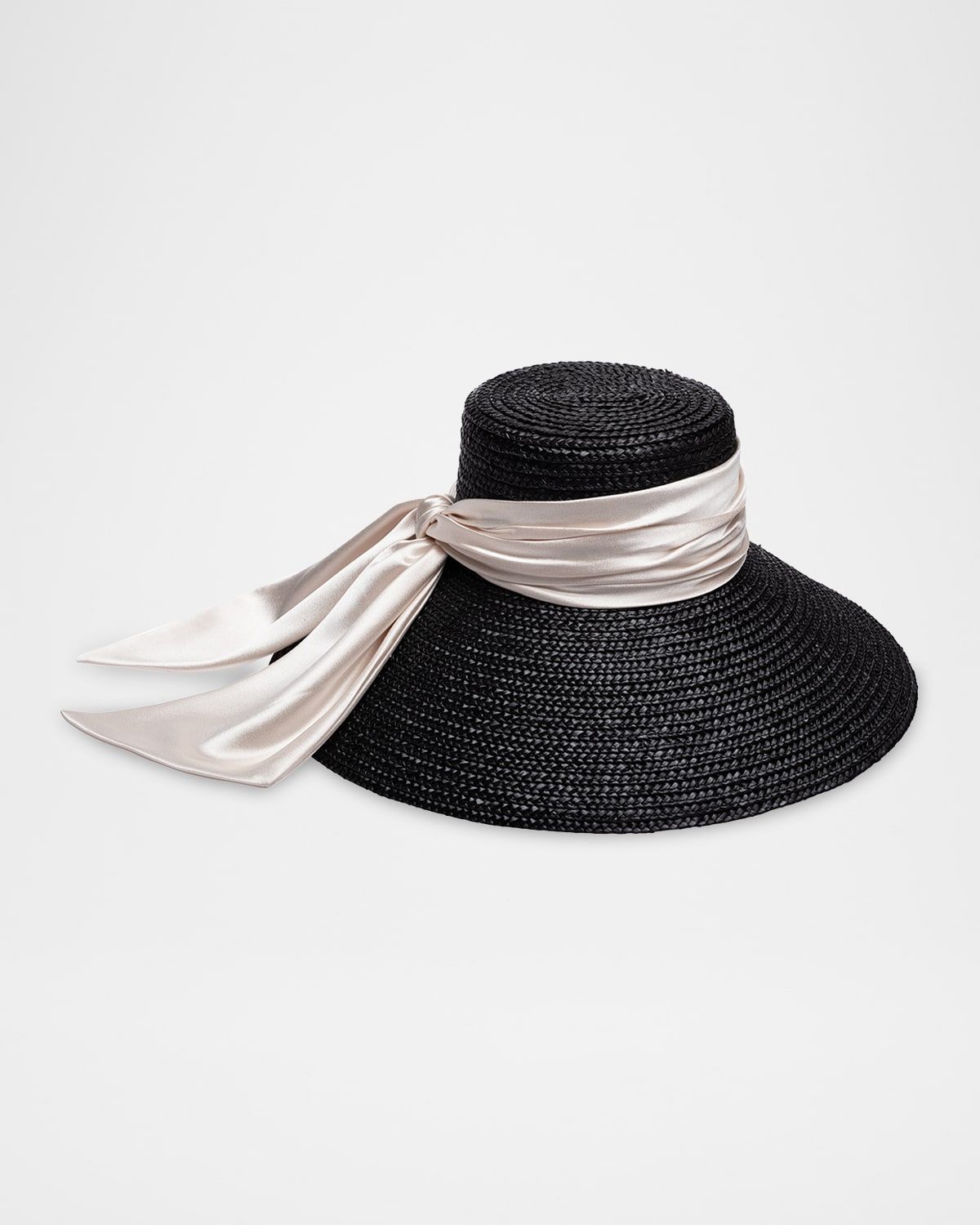 Mirabel Bow Straw Beach Hat