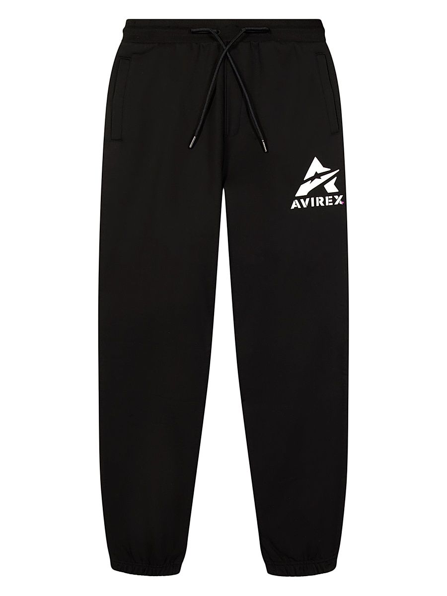 Men's Core Stacked Logo Jogger Sweatpants - Black - Size XL