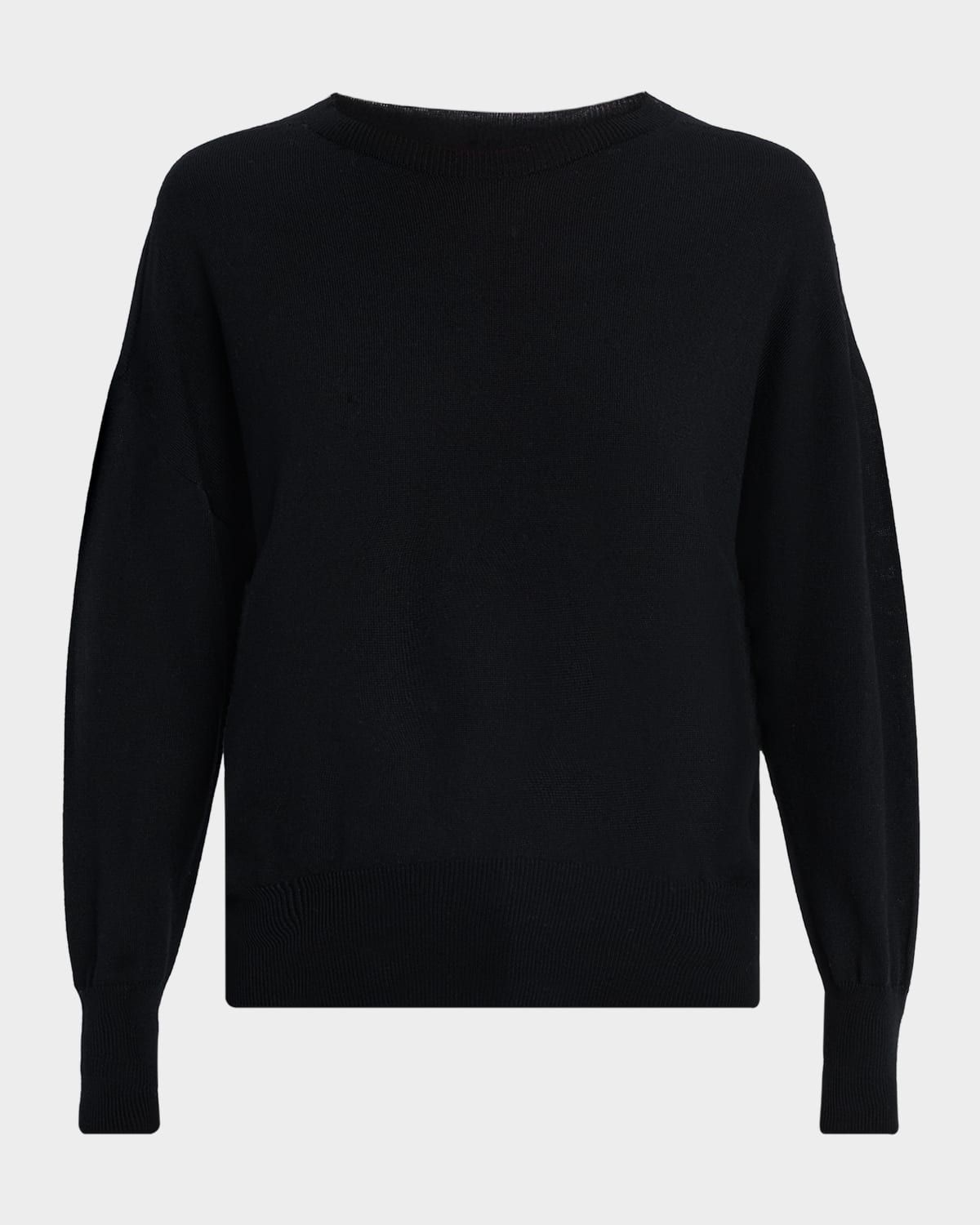 Crewneck Merino Wool Sweater