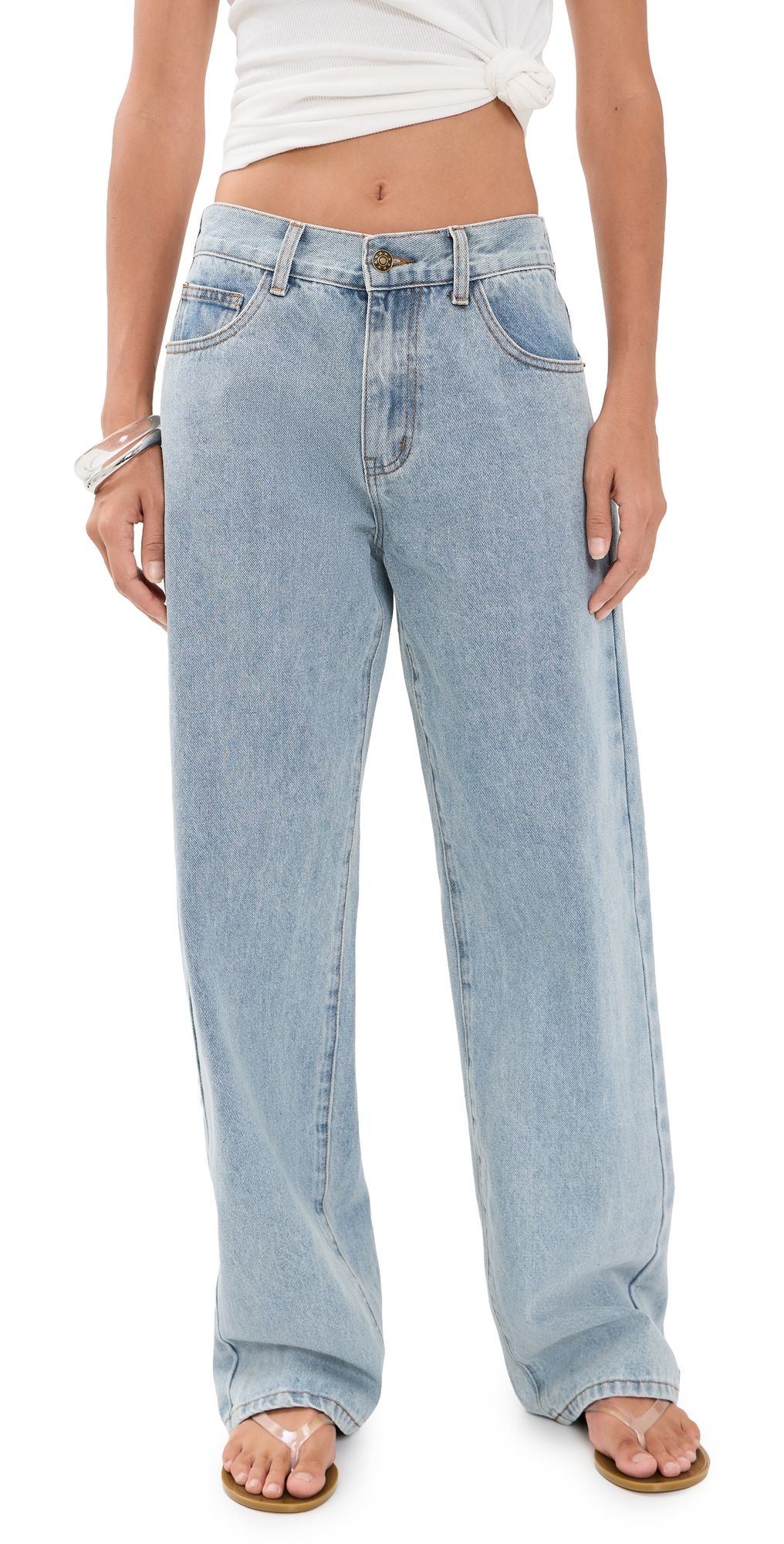 Lioness Totti Jeans Washed Blue M