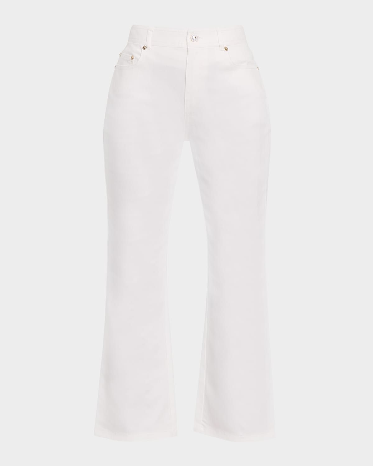 Stevie Cropped Kick-Flare Jeans