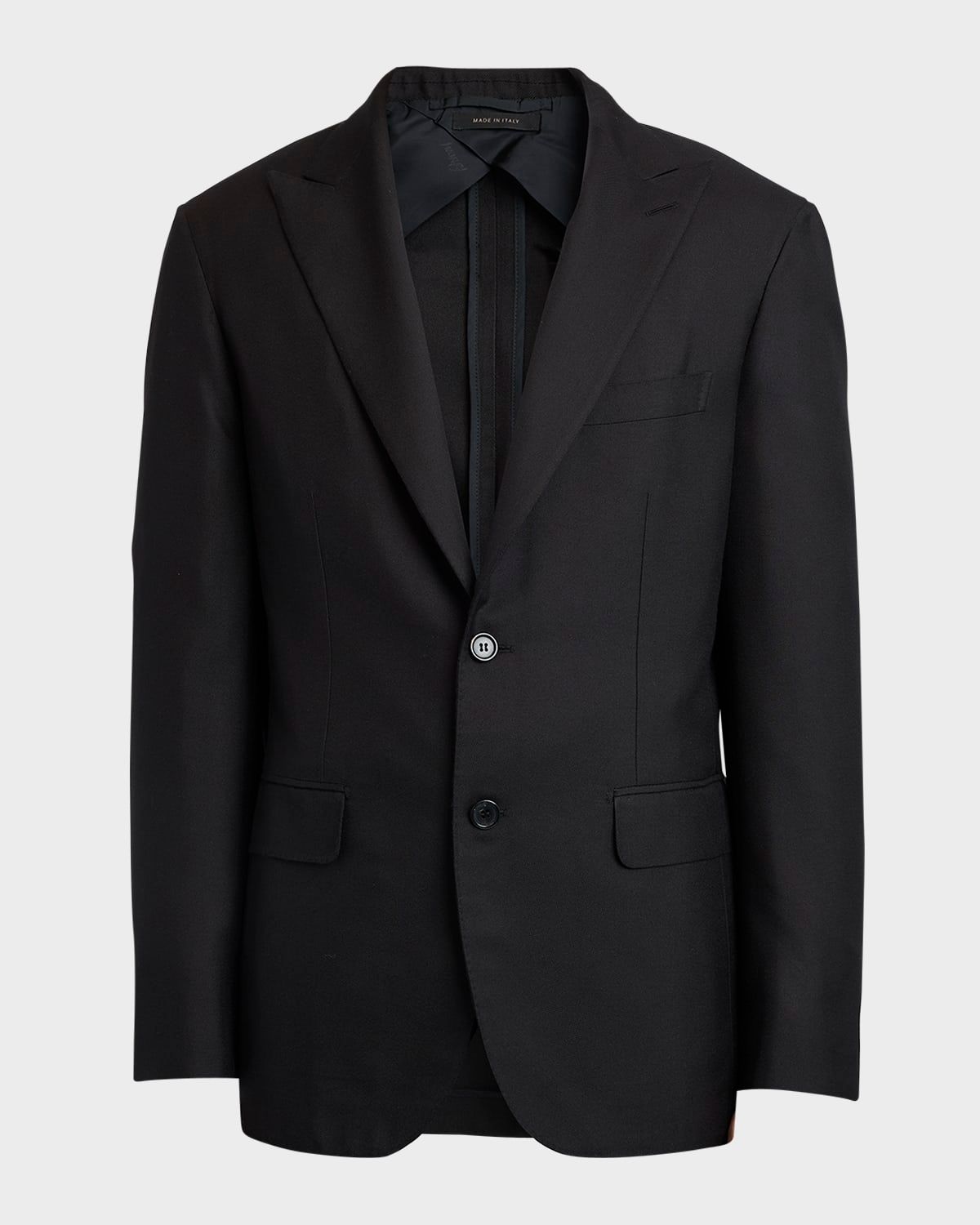 Men & apos;s Silk Twill Blazer