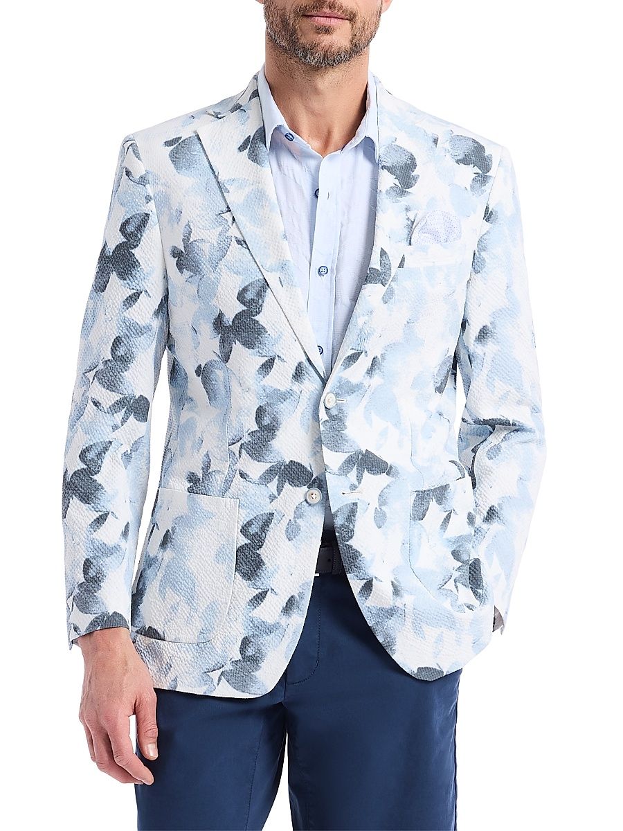 Men's Penhale Floral Woven Sport Coat - Size 46