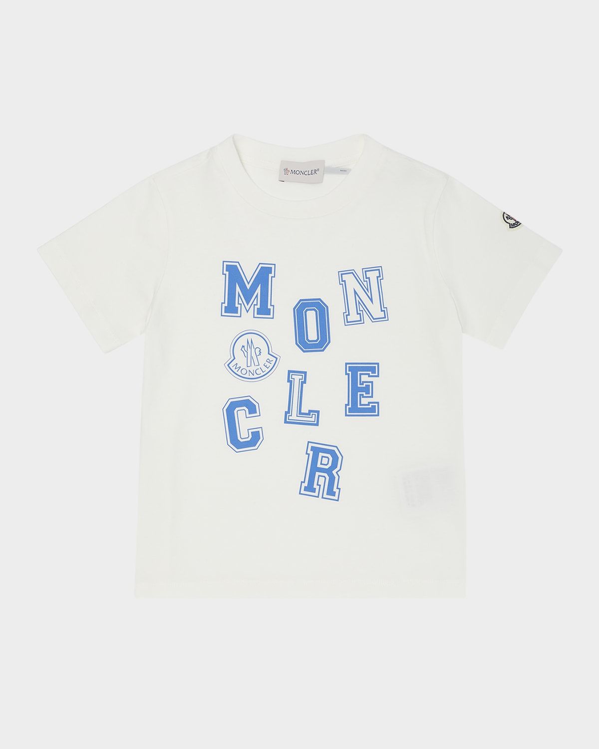 Boy & apos;s Scattered Block Letter Logo-Print T-Shirt