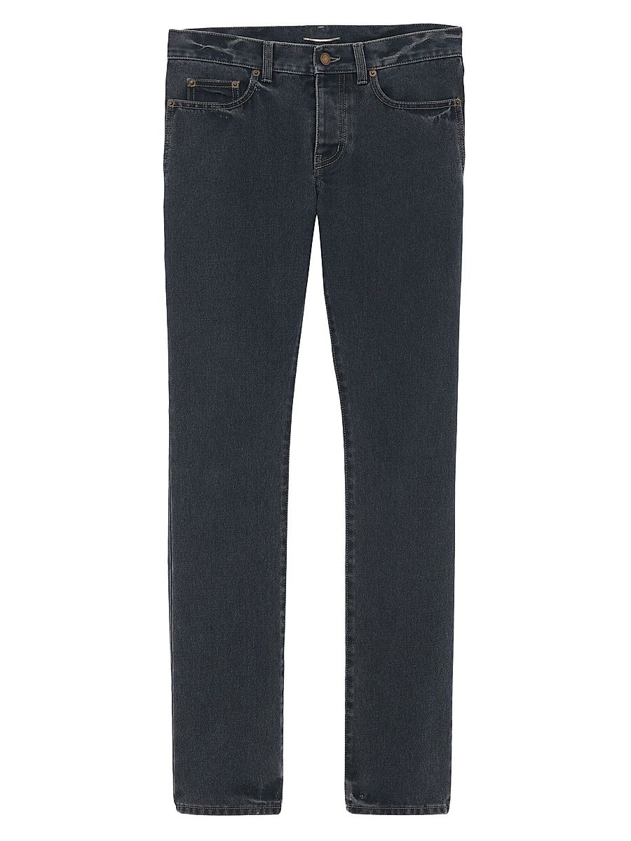Men's Slim-Fit Jeans in Denim - Dark Blue - Size 30